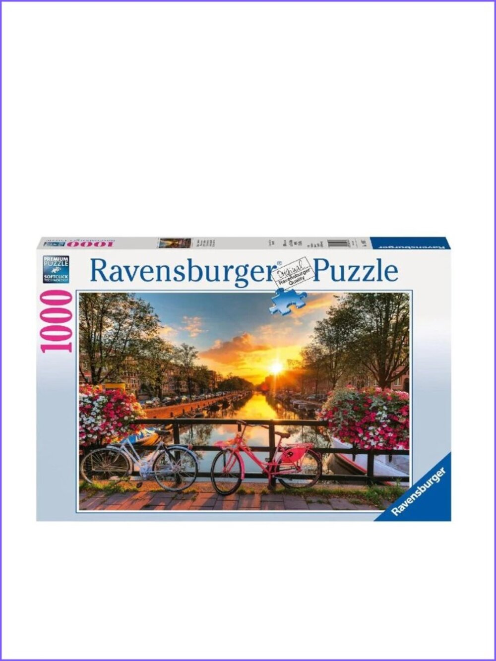 Ravensburger 1000pcs Adult Puzzle-Bicycles in Amsterdam New In Box